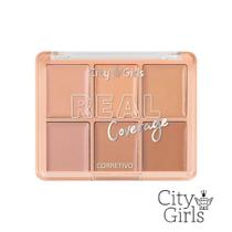 Paleta de Corretivo Real Coverage CG-290 Alta Cobertura - City Girls