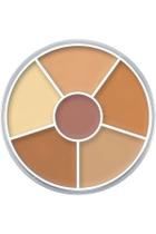 Paleta de corretivos Kryolan Concealer Circle No.3 com cobertura completa