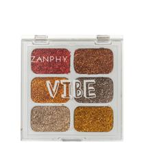 Paleta De Glitter Linha Vibe 6 Cores 01 (1,5G Cada) - Zanphy