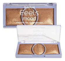 Paleta De Iluminador Feels Mood HB-7530/3 Ruby Rose 15,9G