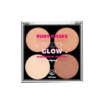 Paleta De Iluminador Ruby Kisses Rare Glow