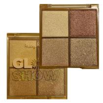 Paleta de Iluminador Ruby Rose Glow Show 2 Hb-7523