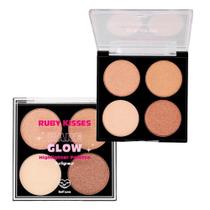 Paleta de Iluminadores by Ruby Kisses Rare Glow 8g