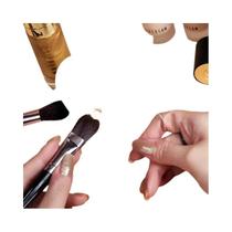 Paleta De Maquiagem Em Acrílico Transparente, Misturador De Base Líquida E Sombra De Olhos,