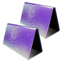 Paleta de maquiagem magnética FixlyFido Large Mermaid com espelho