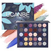 Paleta de maquiagem para sombras UCANBE de 30 cores em tons terrosos escuros Paleta de maquiagem para sombras UCANBE de 30 cores em tons terrosos escuros