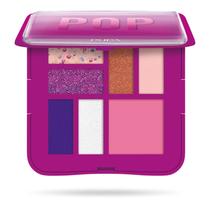 Paleta de maquiagem Pupa Milano S 006 Fuchsia com 7 sombras e blush