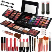 Paleta de Maquiagem UNIFULL 88 Cores - Sombras, Batons e Muito Mais