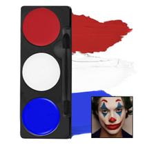 Paleta de pintura facial Mehron Tri-Color Character Makeup
