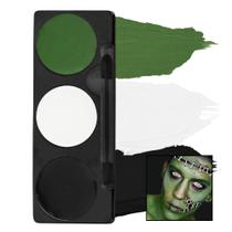 Paleta de pintura facial Mehron Tri-Color Cream 20g Monster