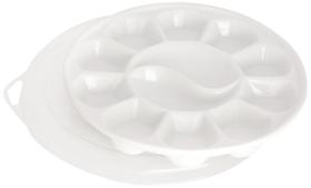 Paleta de porcelana Jack Richeson 420715 12 Well Round Paleta de porcelana Jack Richeson 420715 12 Well Round