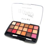 Paleta de Sombra 18 cores com Pincel Vivai Paleta de Sombra 18 cores com Pincel Vivai