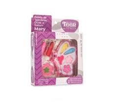 Paleta De Sombra Batom E Gloss Teen Mary Fenzza Paleta De Sombra Batom E Gloss Teen Mary Fenzza