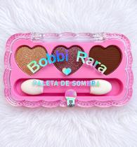 Paleta de Sombra Bobbi Rara Makeup Kit 3 Cores Compacta Coração Paleta de Sombra Bobbi Rara Makeup Kit 3 Cores Compacta Coração