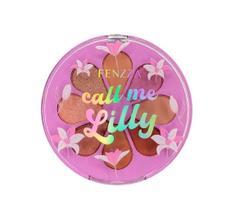 Paleta de sombra call me lilly fenzza