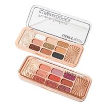 Paleta De Sombra Com Iluminador Sarah's Beauty S6449