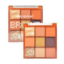 Paleta De Sombra Dhermosa Brown - 02 - Caramel Paleta De Sombra Dhermosa Brown - 02 - Caramel
