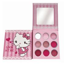 Paleta de Sombra Infantil Hello Kitty Jummy Ju 9 Cores Paleta de Sombra Infantil Hello Kitty Jummy Ju 9 Cores
