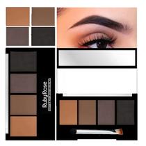 Paleta De Sombra Para Sobrancelha Ruby Rose