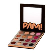 Paleta De Sombras 16 Cores Pam By Pamella 27,2g