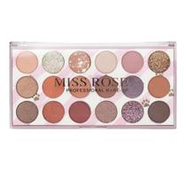 Paleta de sombras 18 cores miss rosê Paleta de sombras 18 cores miss rosê
