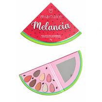 Paleta de Sombras 8 Cores Mattes e Cintilantes Melancia - Mia Make Paleta de Sombras 8 Cores Mattes e Cintilantes Melancia - Mia Make