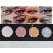 Paleta de sombras AMY'S DIARY 4 cores Shiny Glitter