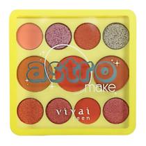 Paleta De Sombras Astro Make 4063 Cor A Vivai Chaveiro Paleta De Sombras Astro Make 4063 Cor A Vivai Chaveiro