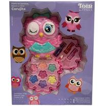 Paleta de Sombras, Batom e GLOSS Corujita Teen Paleta de Sombras, Batom e GLOSS Corujita Teen
