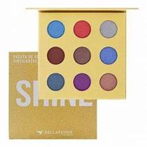 Paleta de Sombras BellaFemme - Shine - 9cores - BF10069 - Bella Femme