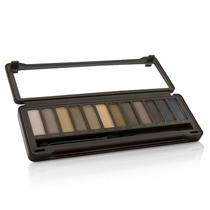 Paleta de sombras BYS 12 Color Nude com espelho e aplicadores