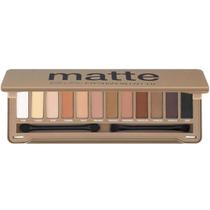 Paleta de sombras BYS Matte com 12 sombras e 2 aplicadores