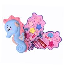 Paleta de Sombras C/ Batom E Gloss - Seahorse - Maquiagem Make Up Teen Infantil - Fenzza Paleta de Sombras C/ Batom E Gloss - Seahorse - Maquiagem Make Up Teen Infantil - Fenzza