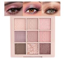 Paleta de Sombras CAKAILA - 9 Cores Altamente Pigmentadas