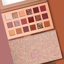 Paleta de sombras Cinderela da Febella/Crystal sombras Nude de alta pigmentação