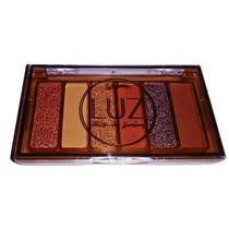 Paleta de Sombras Com 6 Cores Em Chocolate e Versáteis