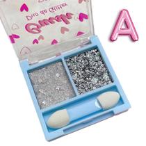 Paleta de sombras crush duo Glitter Jasmyne carnaval