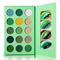 Paleta de sombras DE'LANCI Green Highly Pigmented Vegan Paleta de sombras DE'LANCI Green Highly Pigmented Vegan