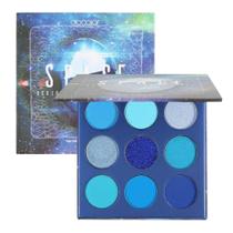 Paleta de sombras docolor Blue Gemstone 9 cores Y0912-2