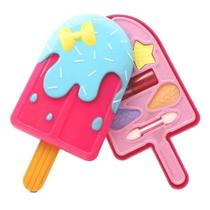 Paleta De Sombras E Batom Ice Cream Teen - Fenzza Paleta De Sombras E Batom Ice Cream Teen - Fenzza