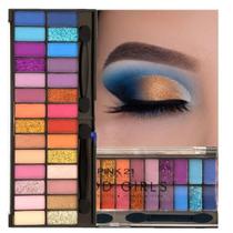 Paleta De Sombras Good Girls 28 cores com Glitter Carnaval - CS2439 PINK 21