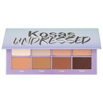 Paleta de sombras Kosas Undressed sem talco com 8 tons Paleta de sombras Kosas Undressed sem talco com 8 tons