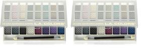 Paleta de sombras L.A. COLORS Smokin' 16 Color 27mL em pó