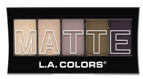 Paleta de Sombras LA Colors - 5 Cores Matte em Tons Naturais Paleta de Sombras LA Colors - 5 Cores Matte em Tons Naturais