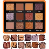 Paleta de sombras Lamora Nude Bronze 12 tons Travel Size
