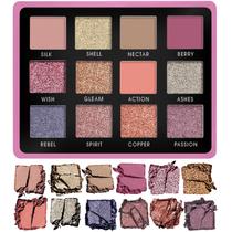 Paleta de sombras Lamora Nude Pink 12 Shades Travel Size