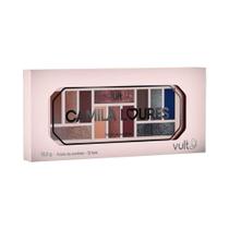 Paleta de Sombras Maquiagem 12 Cores Camila Loures 10g Vult