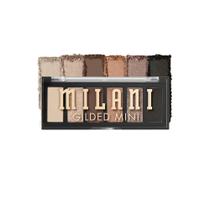 Paleta de sombras Milani Gilded Mini 6 tons foscos e brilhantes