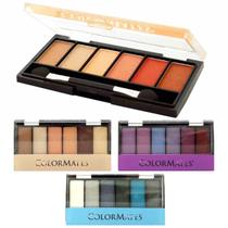 Paleta de Sombras Minerais Colormates - 6 Tons Naturais