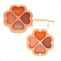 Paleta de Sombras Pink 21 Lucky 02 Paleta de Sombras Pink 21 Lucky 02